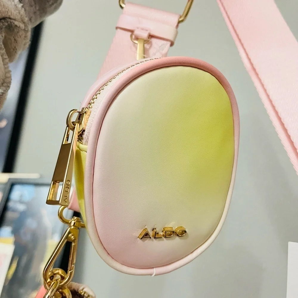 ALDO Ombré Ruffle Crossbody + Coin Purse | NWT​